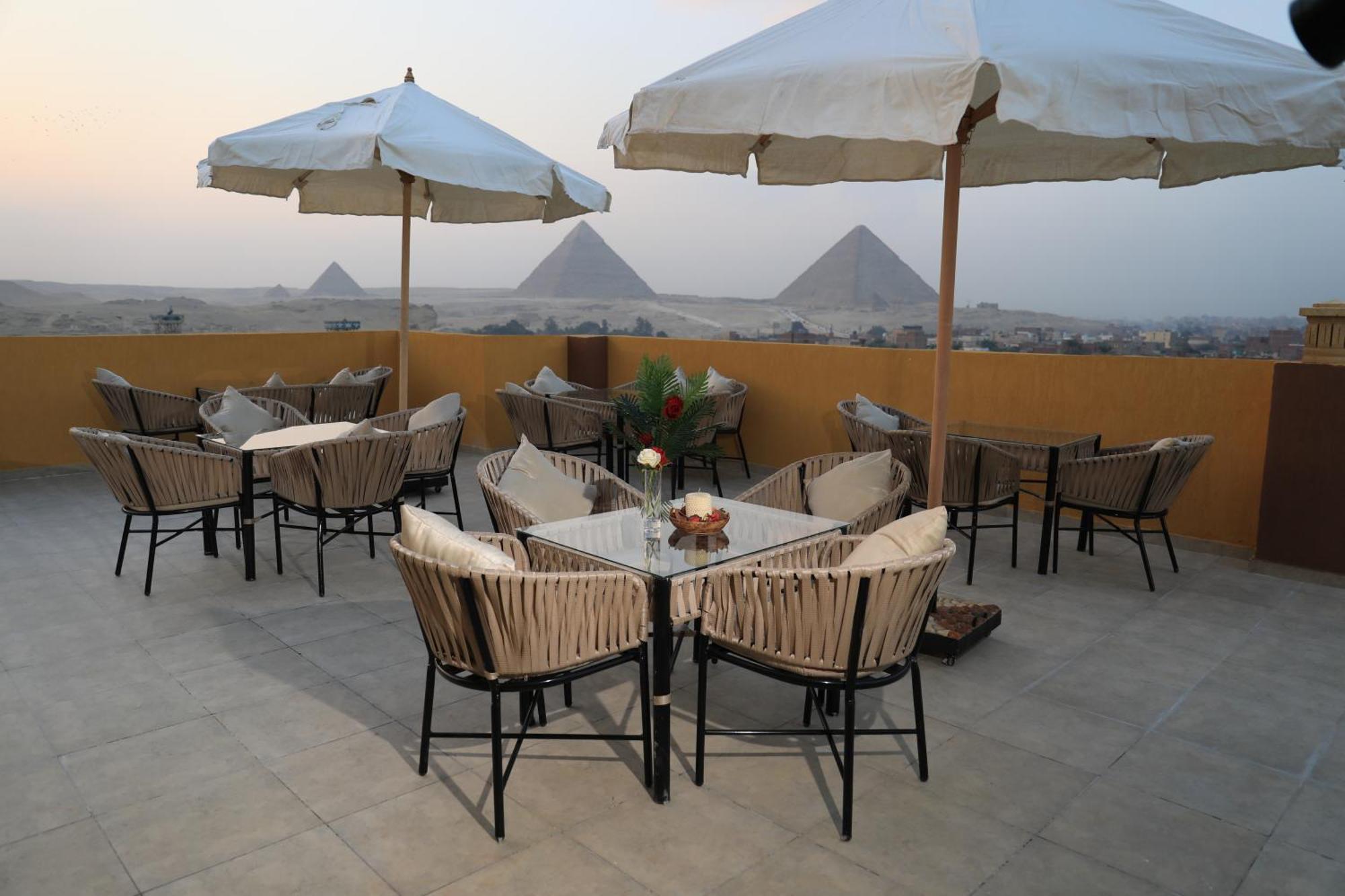 Pyramids Heart Hotel Kafret el-Gabal Exterior foto